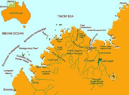 Buccaneer Archipelago Map